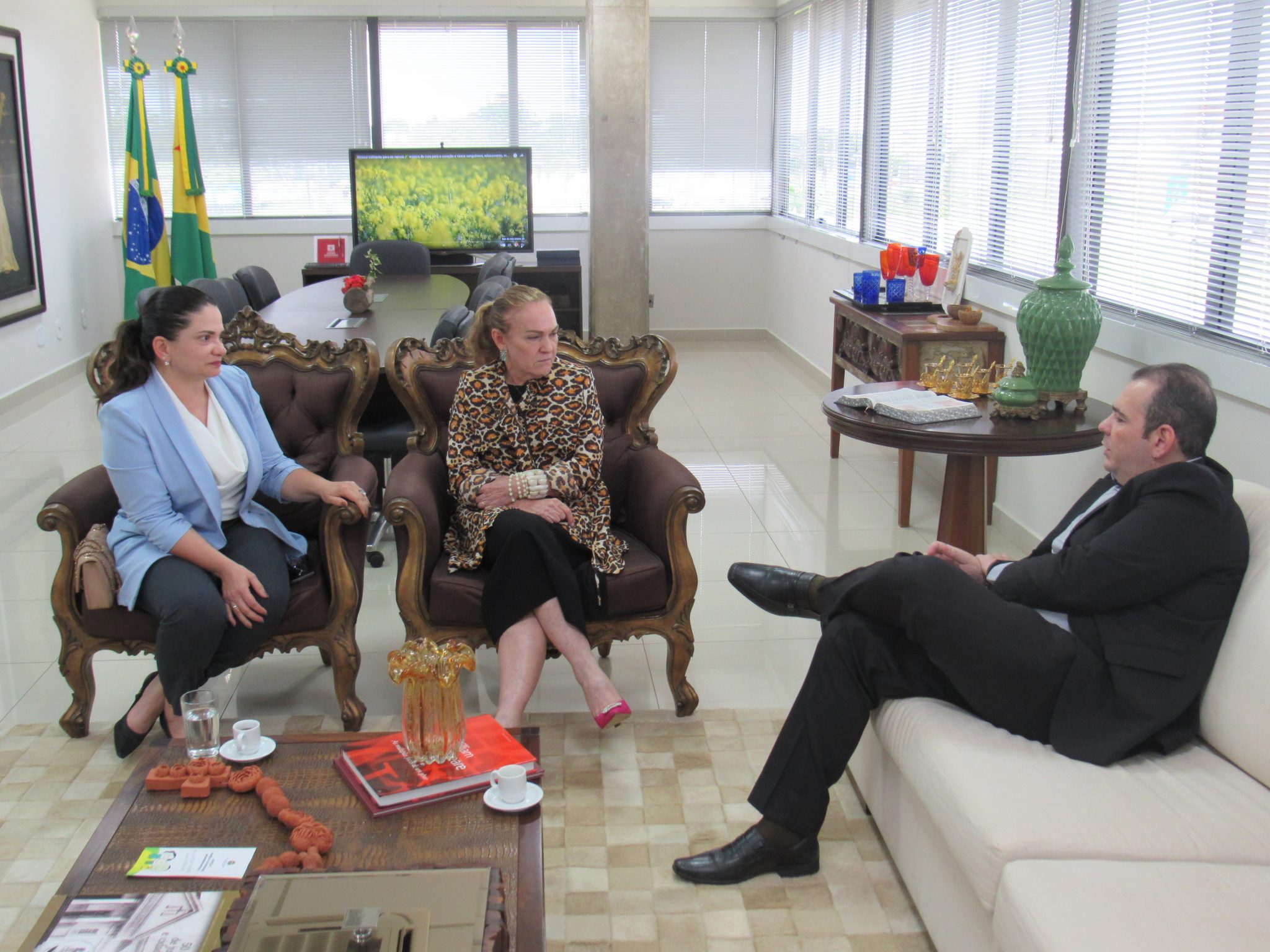 Poder Judici Rio Do Estado Do Acre Visita Da Nova Superintendente Do